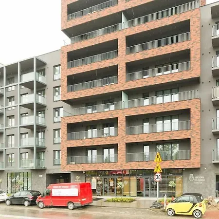 Apartmentzablocie35wifibalcony كراكوفيا